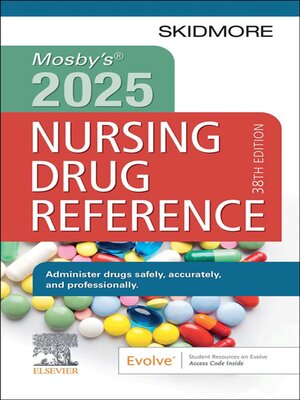 cover image of Mosby's 2025 Nursing Drug Reference